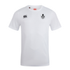 Jed Thistle Rugby Club - Club Dry Tee - White