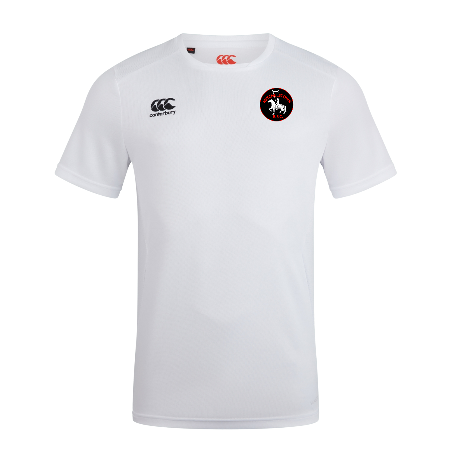 Mitchelstown Rugby Club - Club Dry Tee - White