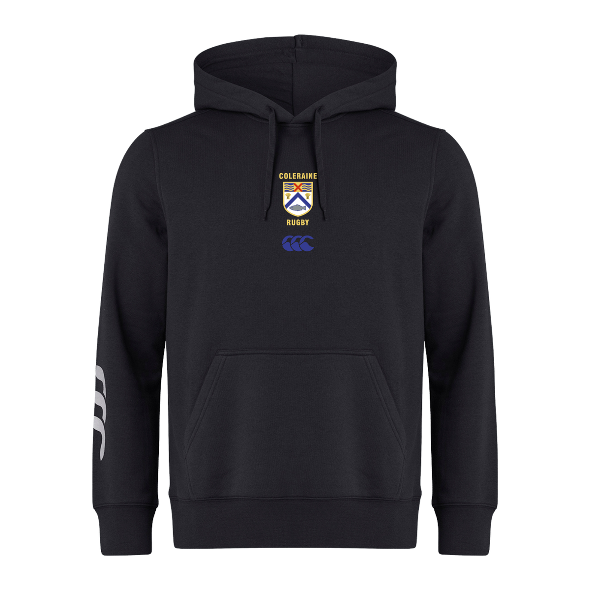 Coleraine Rugby Club - Club Hoody - Black