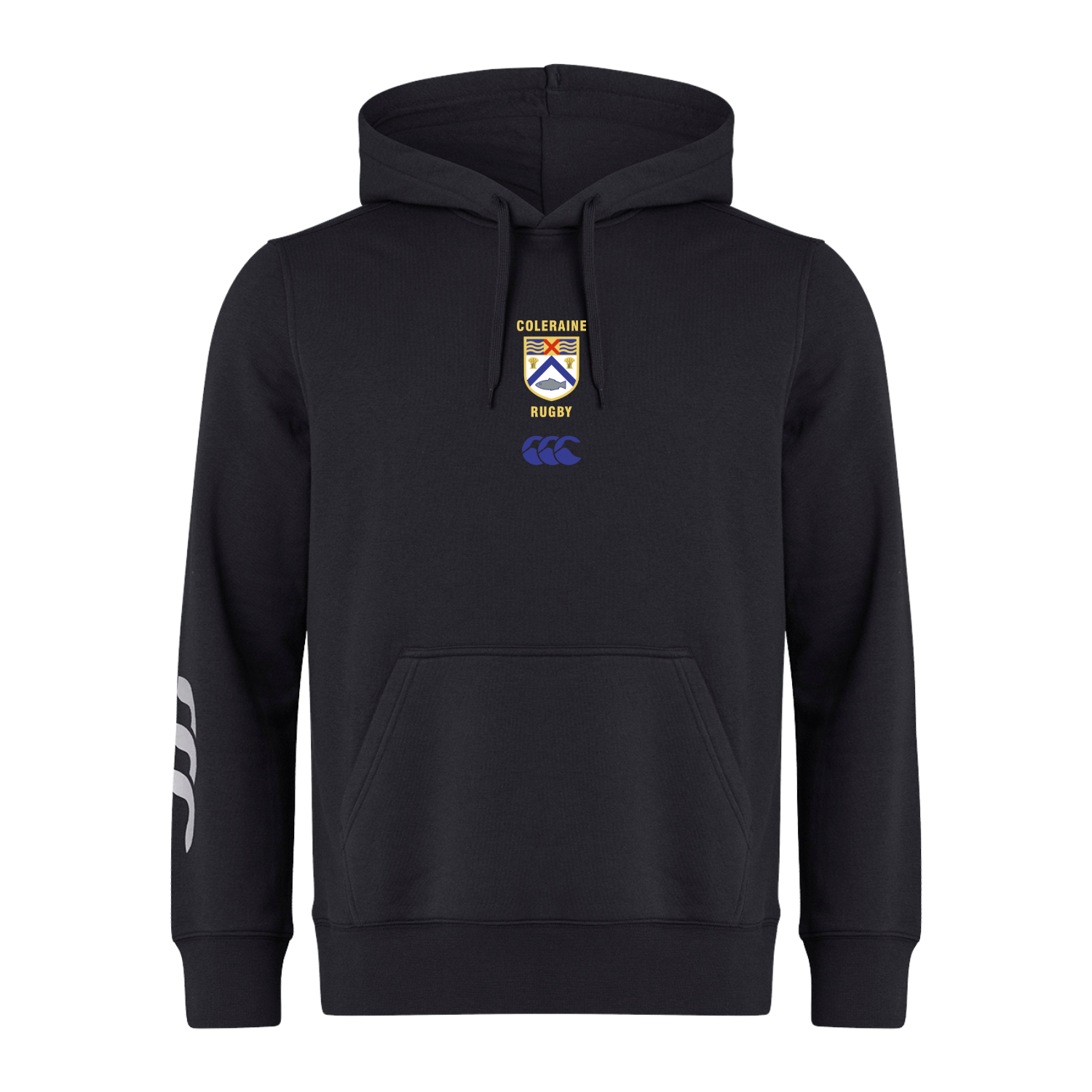 Coleraine Rugby Club - Club Hoody - Black