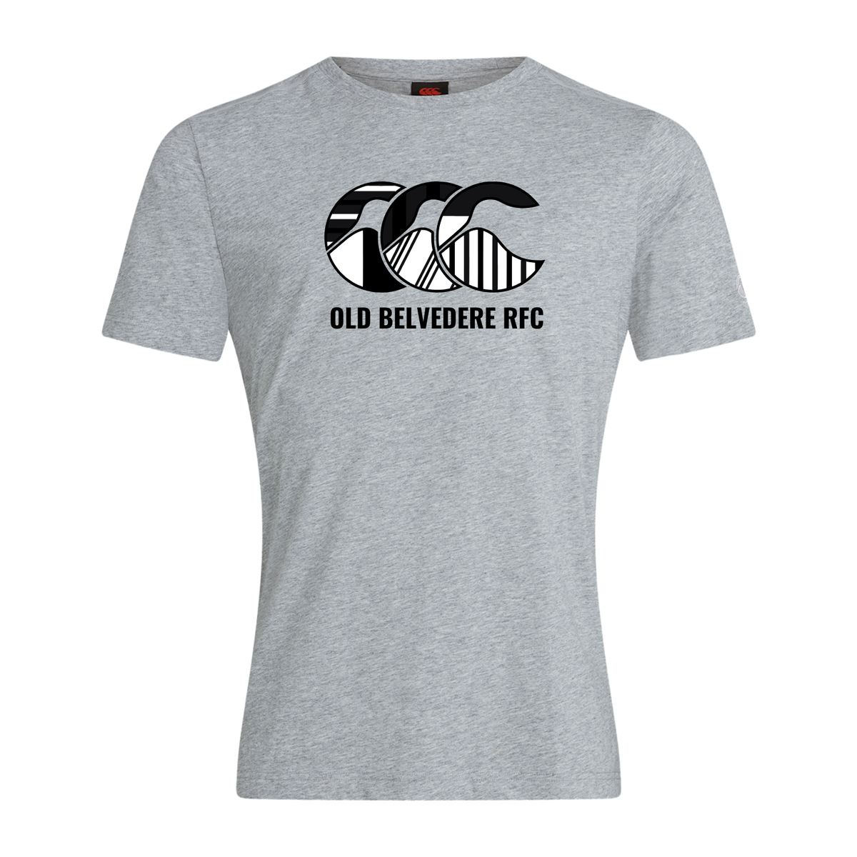 Old Belvedere Rugby Club - Uglies Tee - Grey