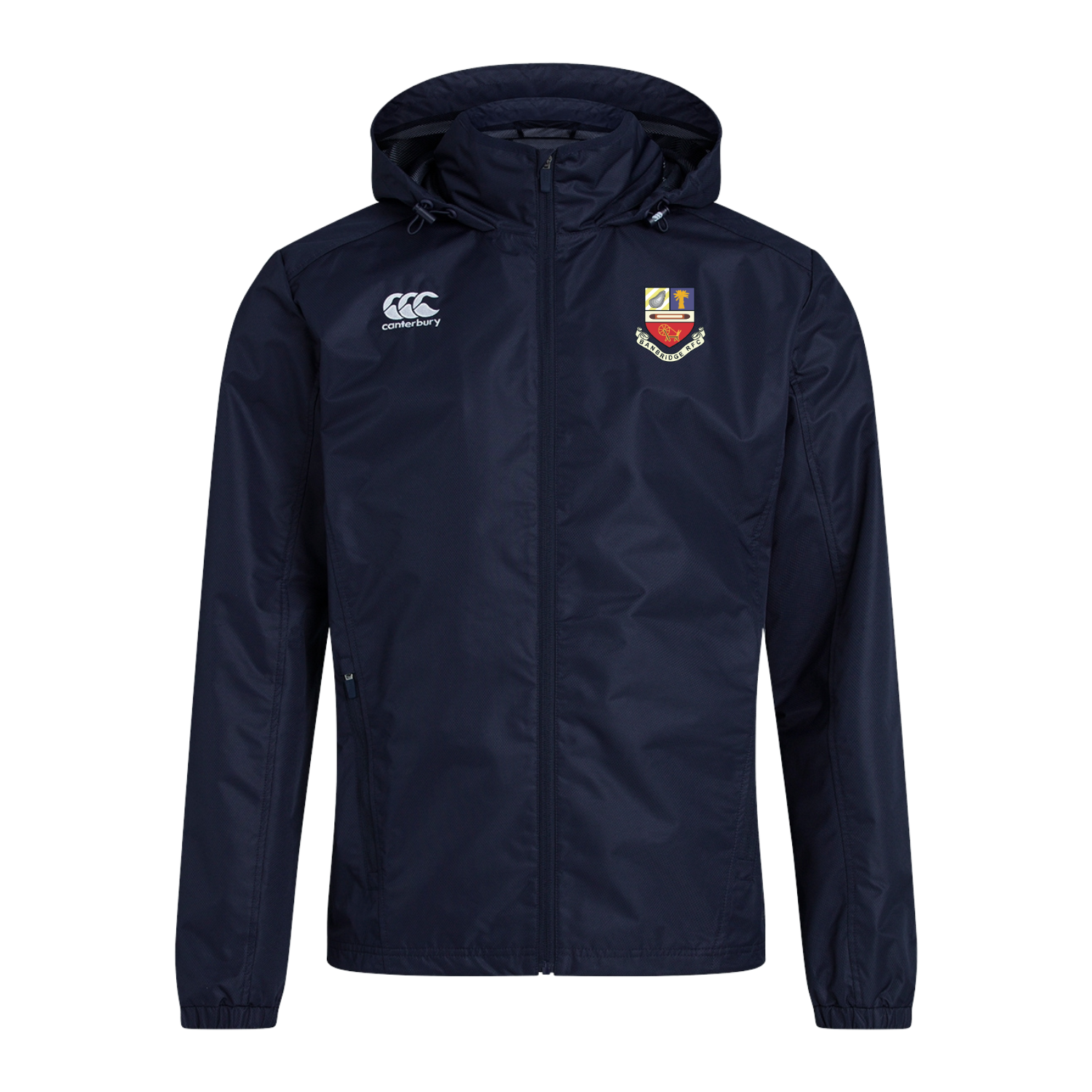 Banbridge Rugby Club - Full Zip Rain Jacket