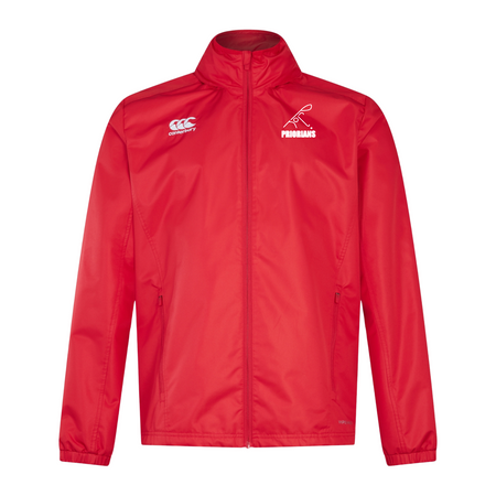 Priorians Hockey Club - Club Vaposhield Full Zip Rain Jacket - Red