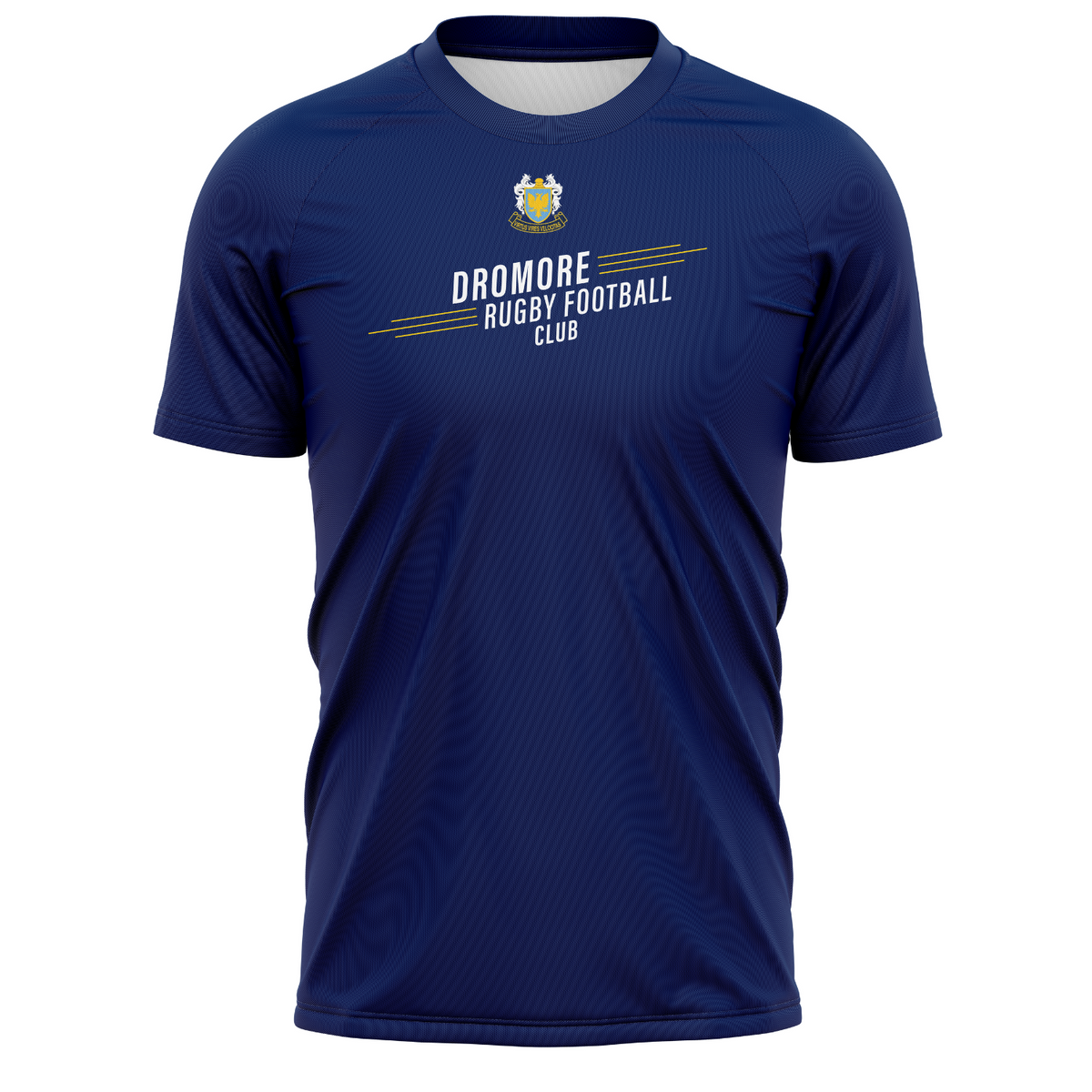 Dromore Rugby Club - Logo Tee - Navy – Stash Shop