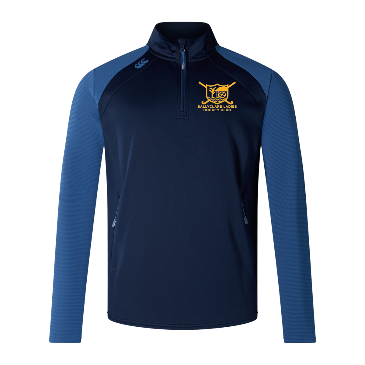 Ballyclare Ladies Hockey Club - Elite 1/4 Zip - Navy/Blue