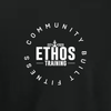 Ethos Training Ladies Cropped Tee - Washed Black