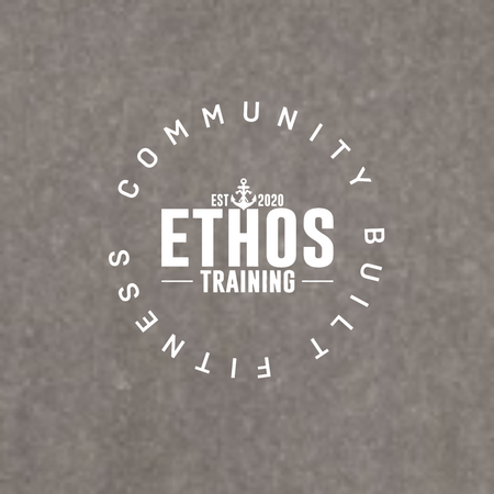 Ethos Training Distorted Tee - Asphalt