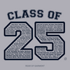 Limavady Grammar 2025 Leavers Premium Hoodie - Grey