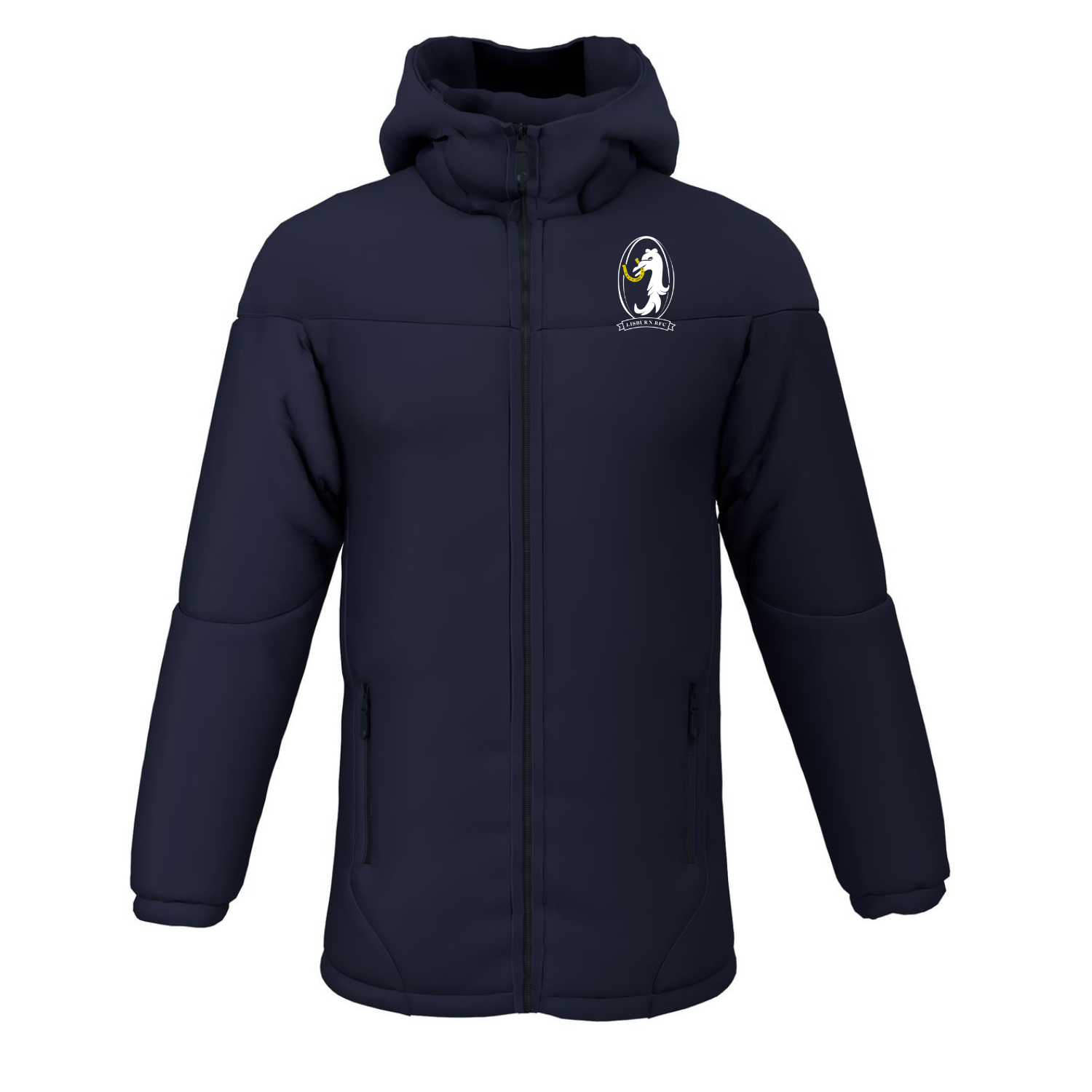 Lisburn Rugby Club - Thermal Contoured Jacket - Navy
