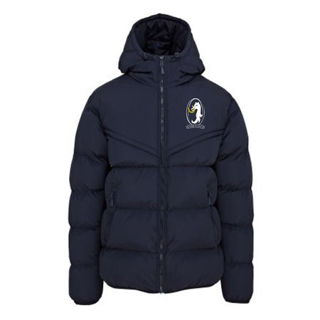 Lisburn Rugby Club - Chevron Puffer Jacket - Navy