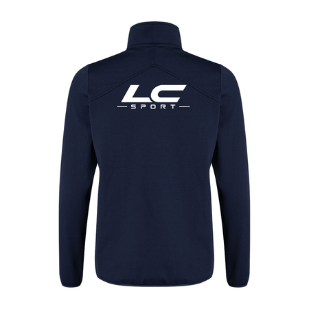 Lurgan College Sports - Club 1/4 Zip Mid Layer Training Top - Navy