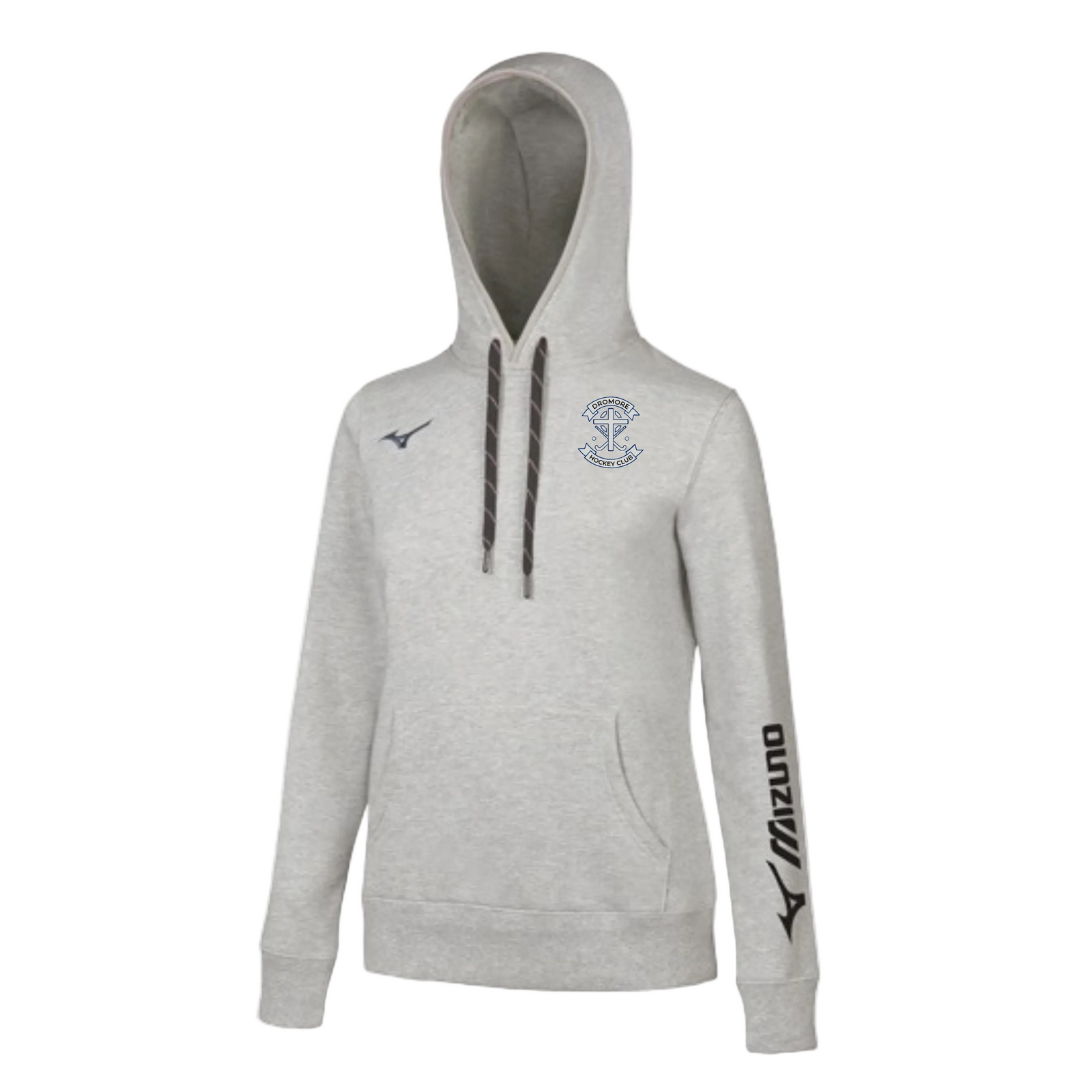Dromore Ladies Hockey Club - Terry Hoodie (Women) - Grey Melange
