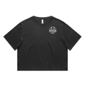 Old Road Crossfit - Womens Heavy Faded Crop Tee