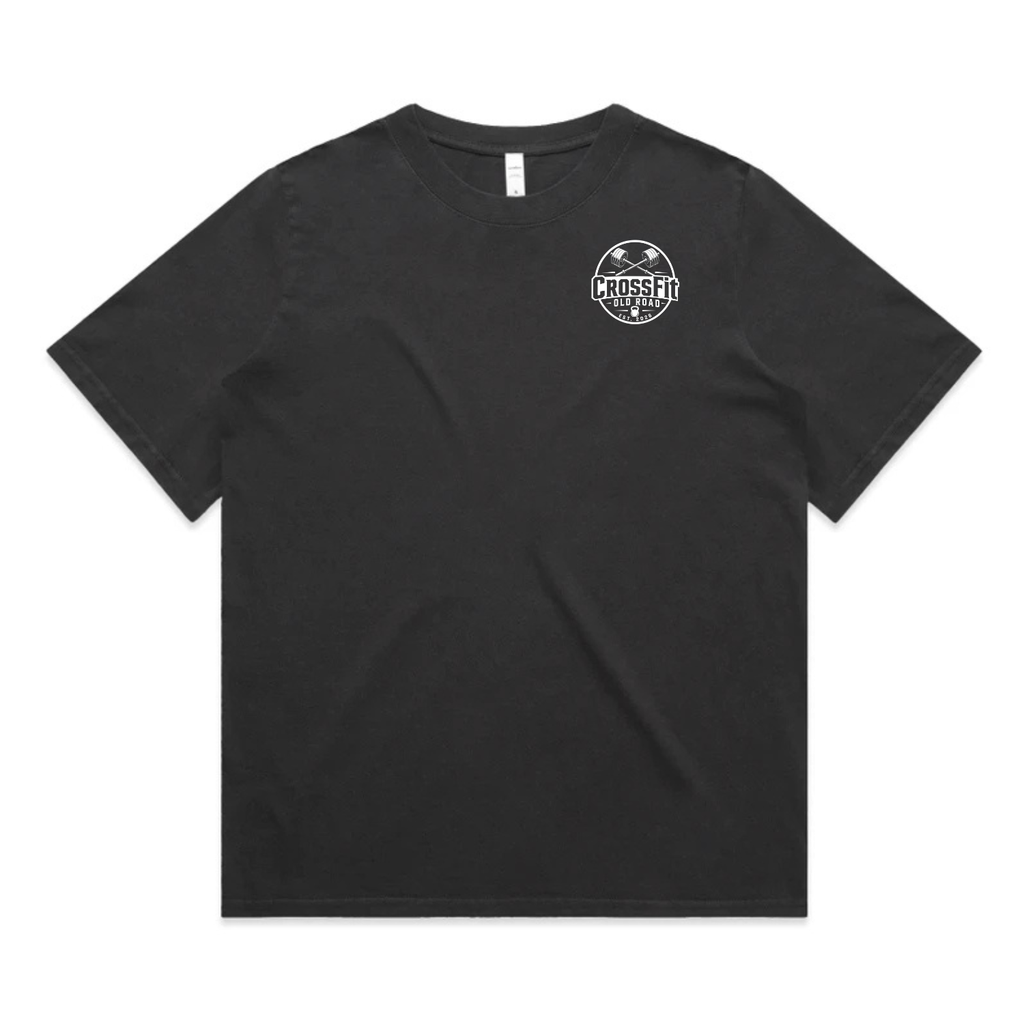 Old Road Crossfit - Womens Heavy Faded Tee