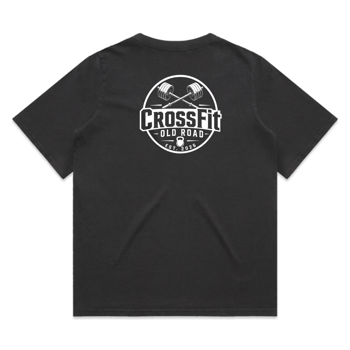 Old Road Crossfit - Womens Heavy Faded Tee