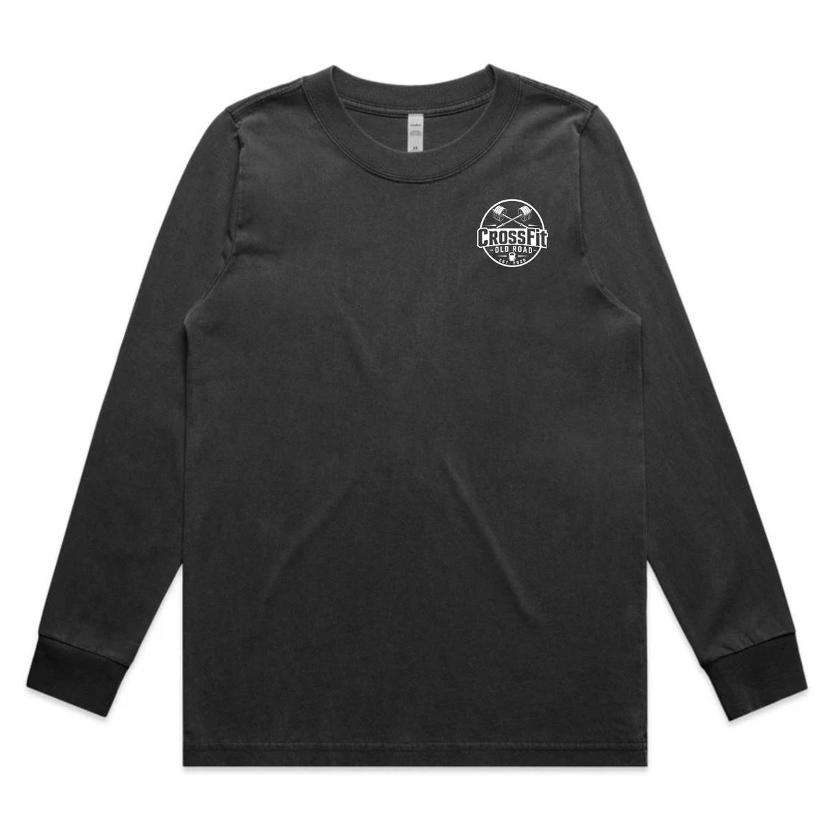 Old Road Crossfit - Womens Heavy Faded Long Sleeve Tee