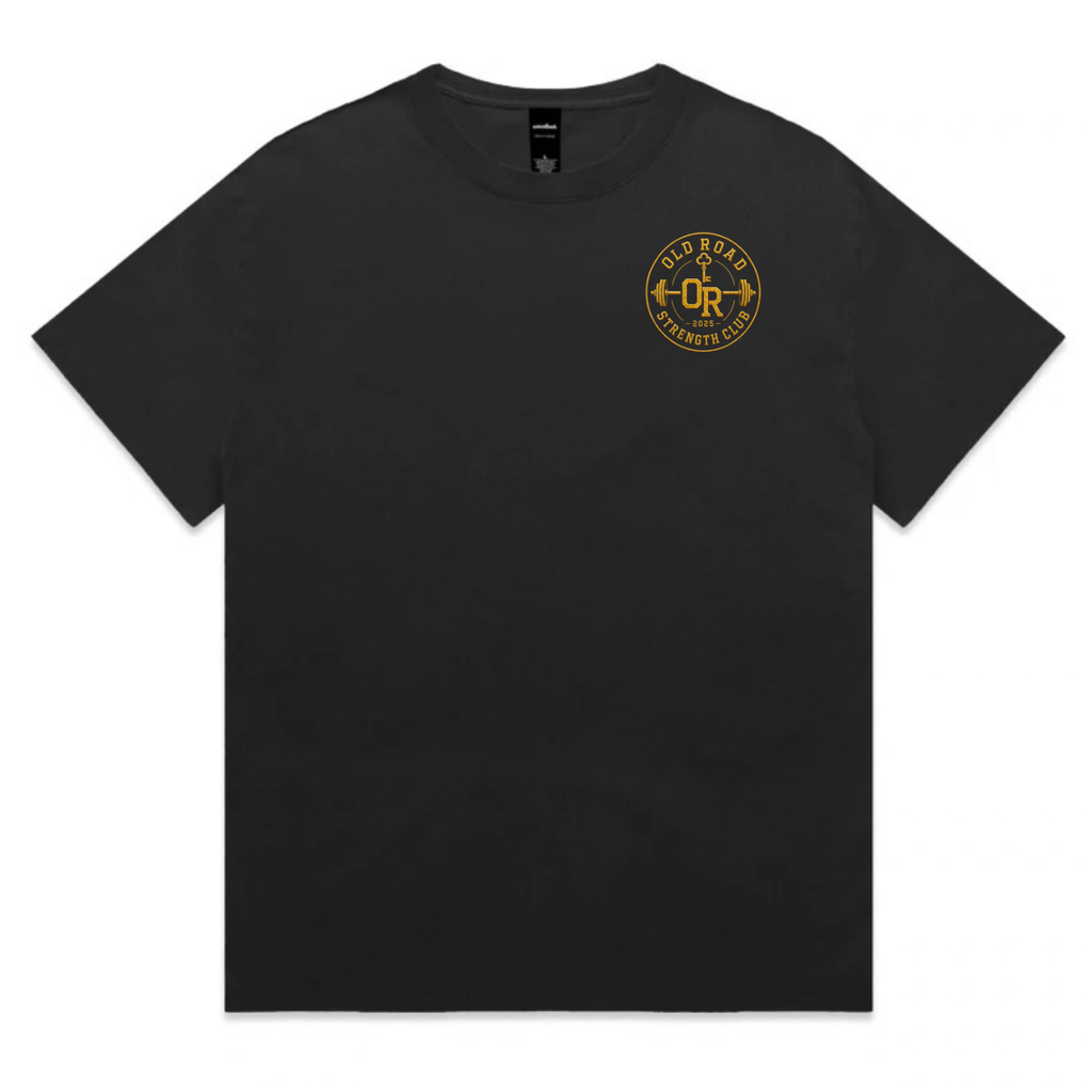 Old Road Strength Club - Heavy Faded Tee