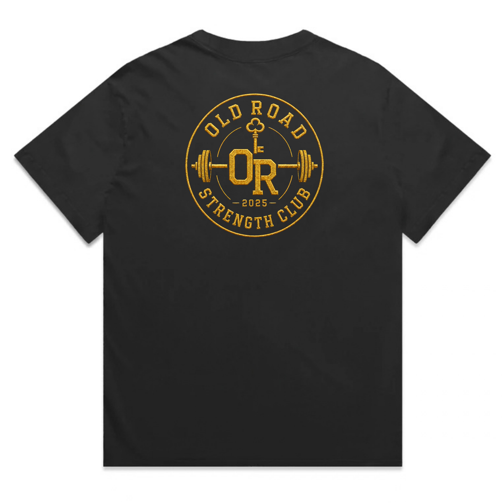 Old Road Strength Club - Heavy Faded Tee