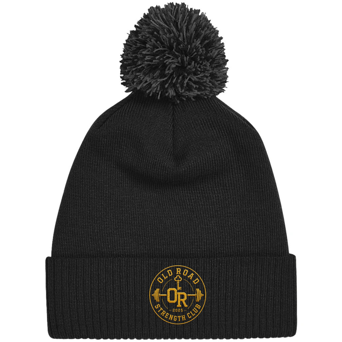 Old Road Strength Club - Bobble Beanie