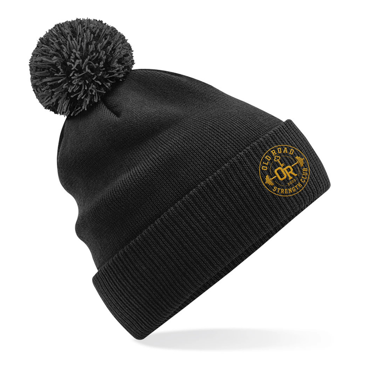Old Road Strength Club - Bobble Beanie