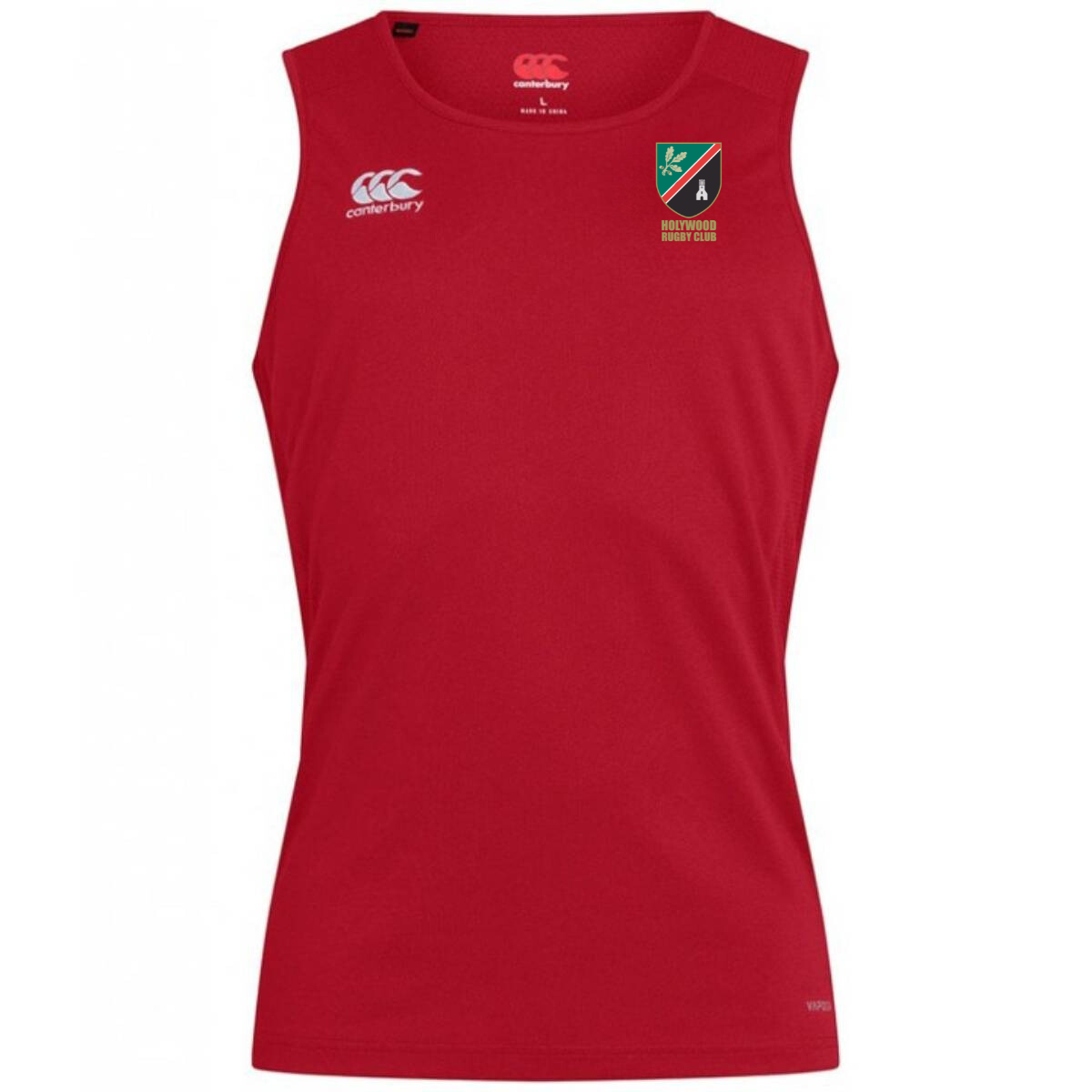 Holywood Rugby Club - Club Dry Singlet - Red