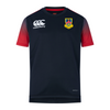 Ballymena Rugby Club - Club Training Jersey - Black / Red