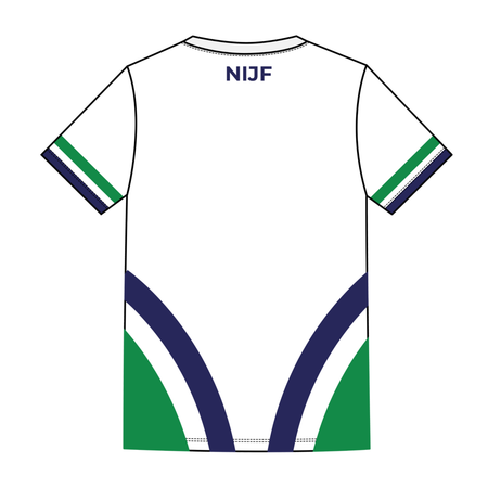 NI Judo - White Rashguard Tee