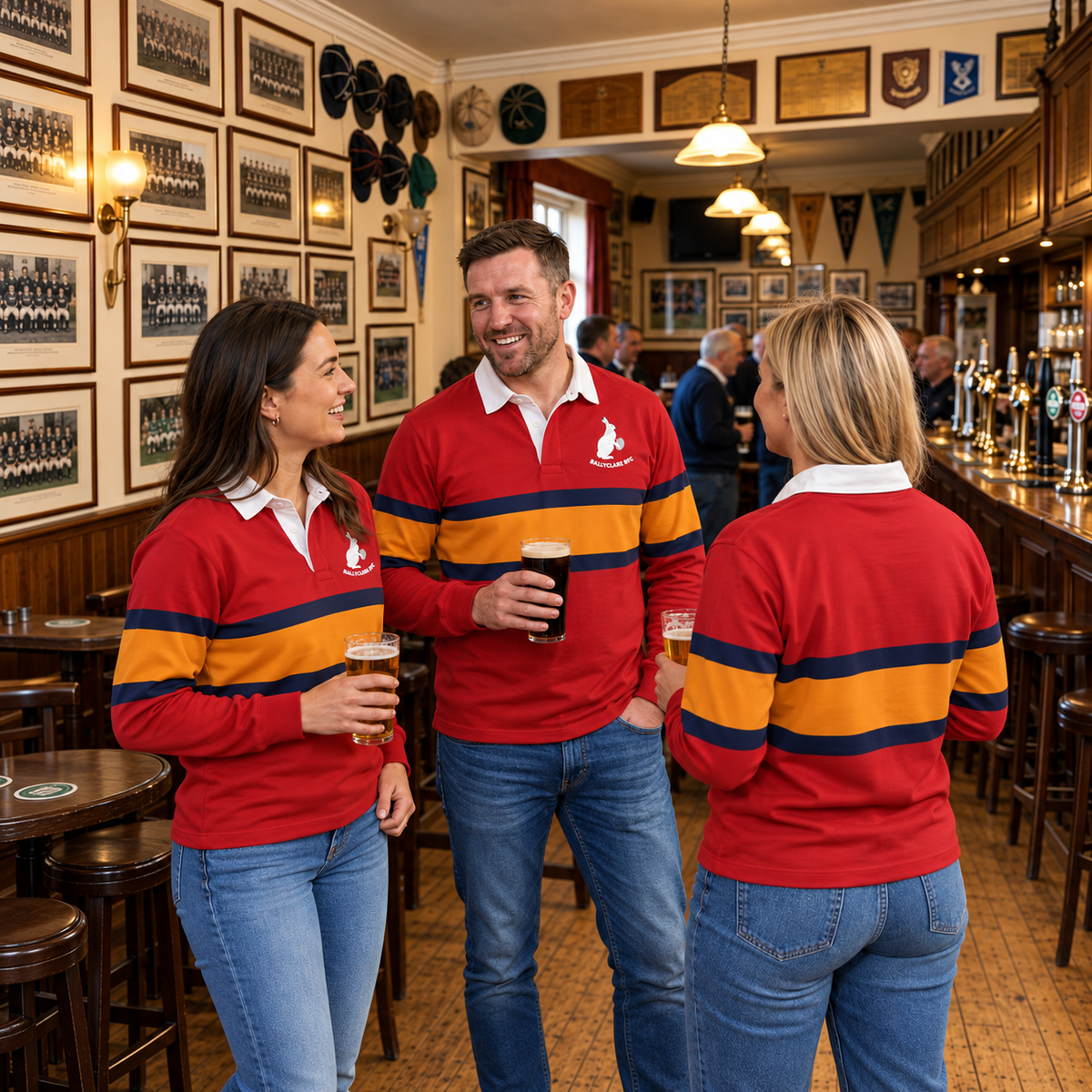Ballyclare Rugby Club - MTO Heritage Jersey