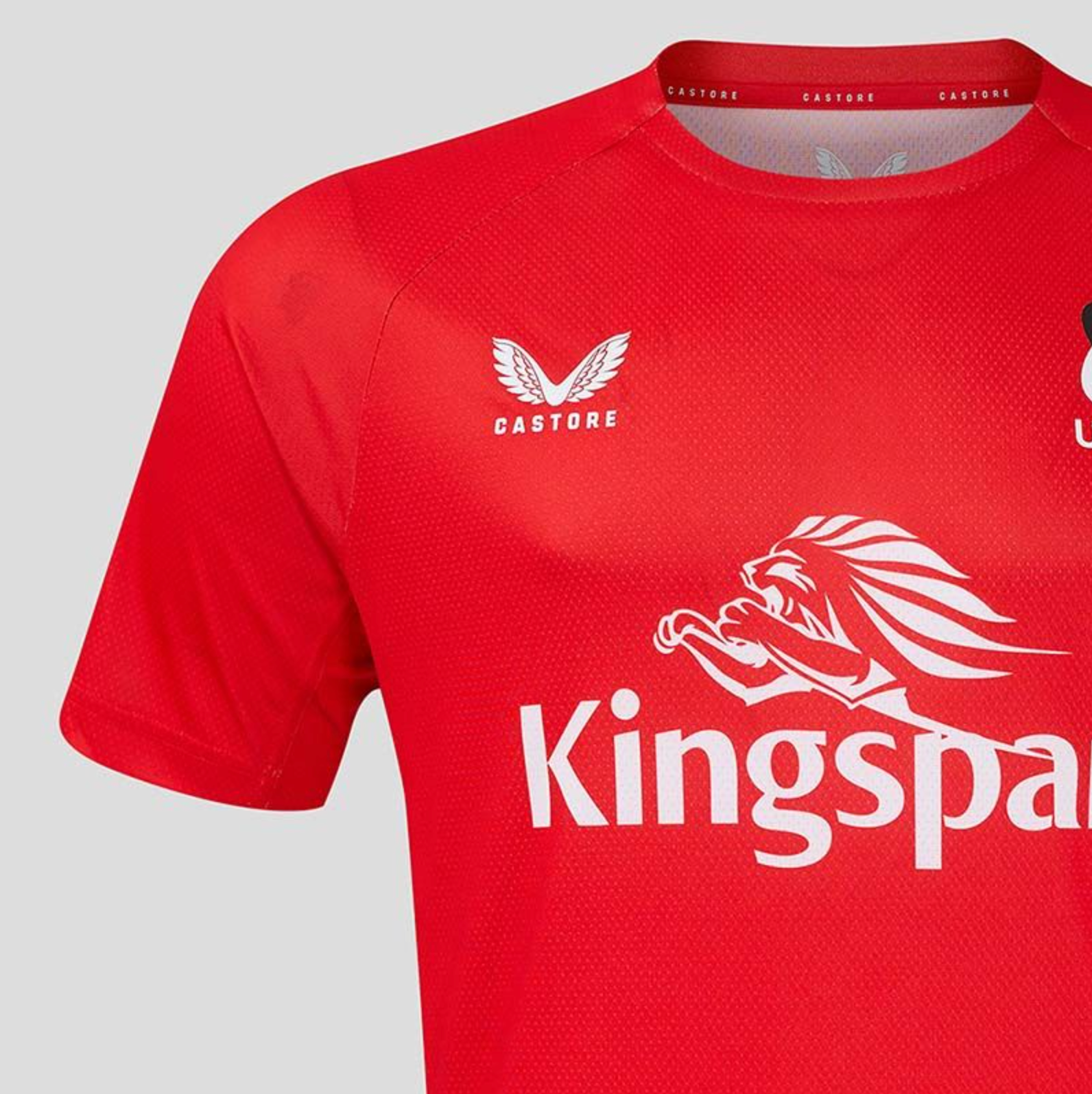 Ulster Rugby 24/25 - Warm Up Tee - Red - Kids