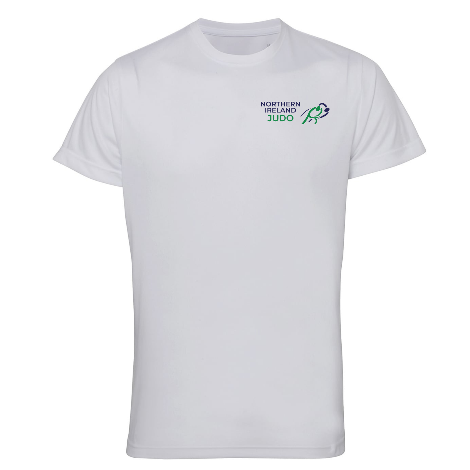 NI Judo - White Performance Tee