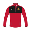 Aztecs Volleyball Club Junior 1/4 Zip - Red