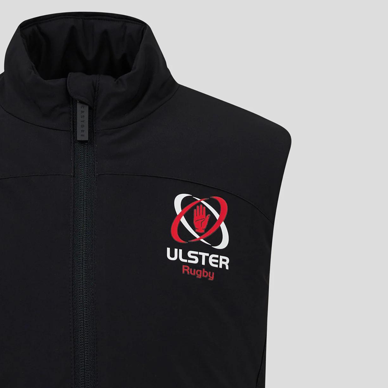 Ulster Rugby 24/25 - Padded Gilet - Caviar Black