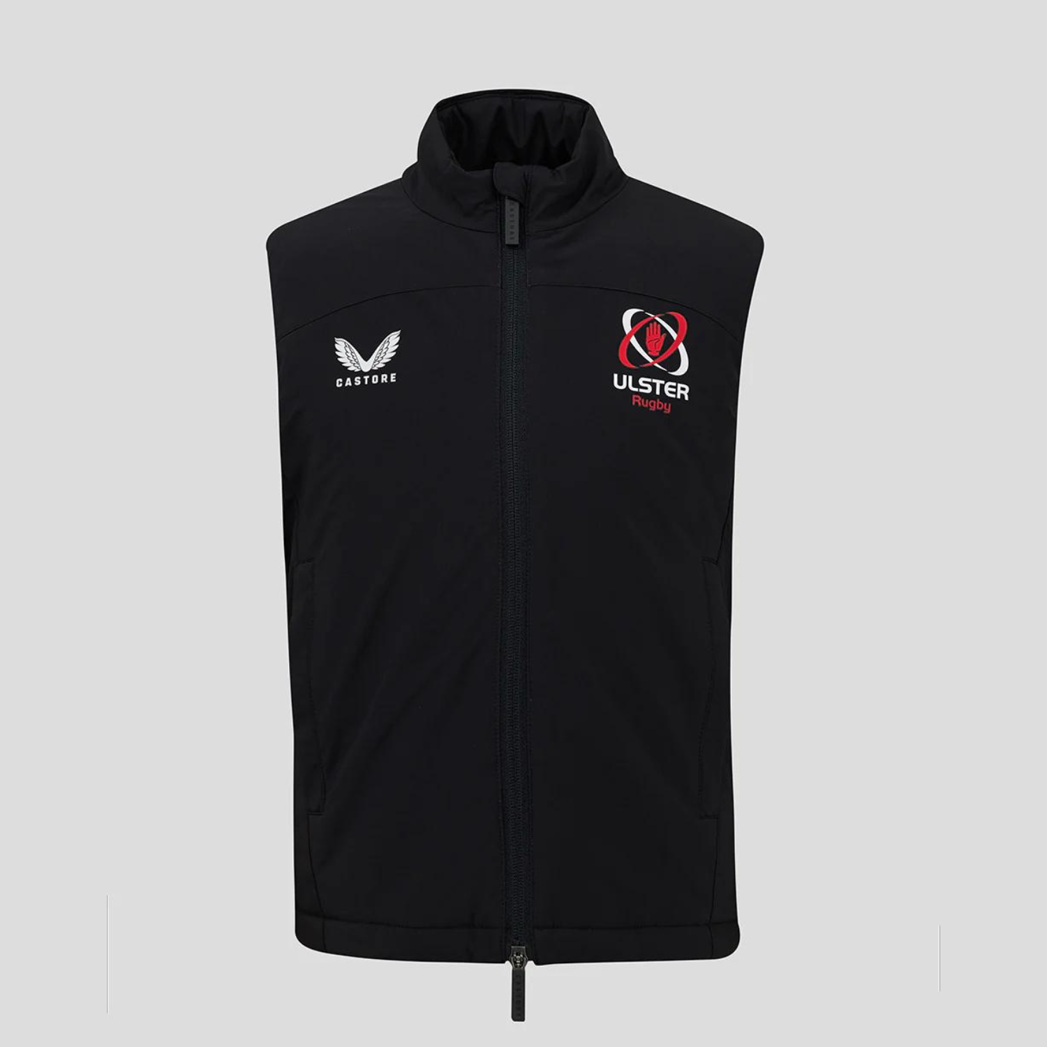 Ulster Rugby 24/25 - Padded Gilet - Caviar Black