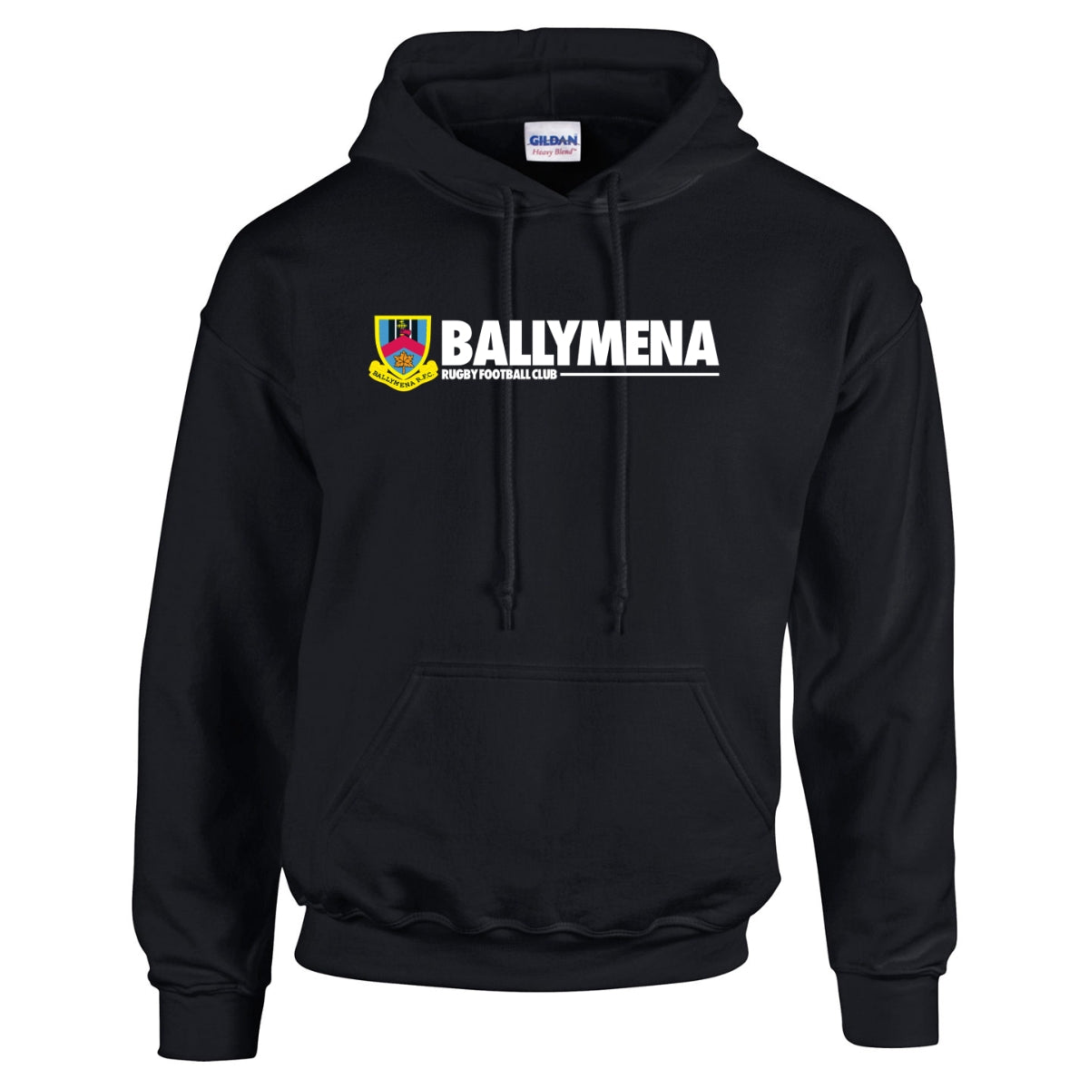 Ballymena Rugby Club - Logo Hoody Black