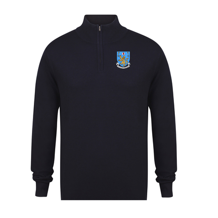 Kings Scholars RFC - 1/4 Zip Cotton Jumper