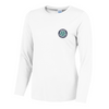 Valley Netball Club LS Tee - Arctic White