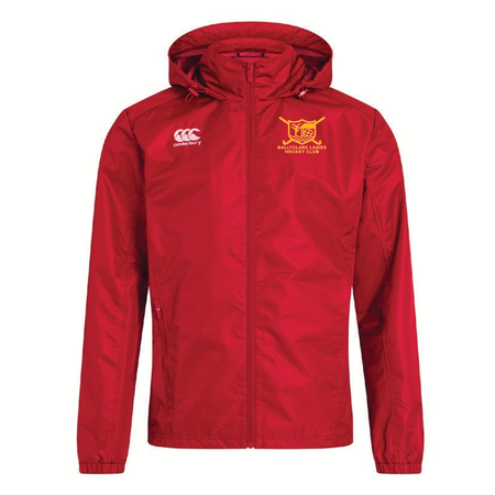 Ballyclare Ladies Hockey Club - Club Vaposhield Full Zip Rain Jacket - Red