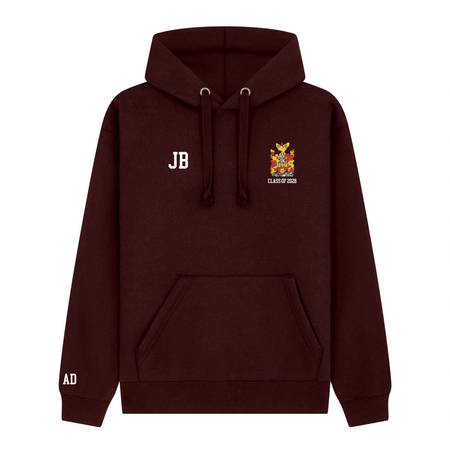 The Campion School 2026 Leavers Deluxe Hoody - Burgundy