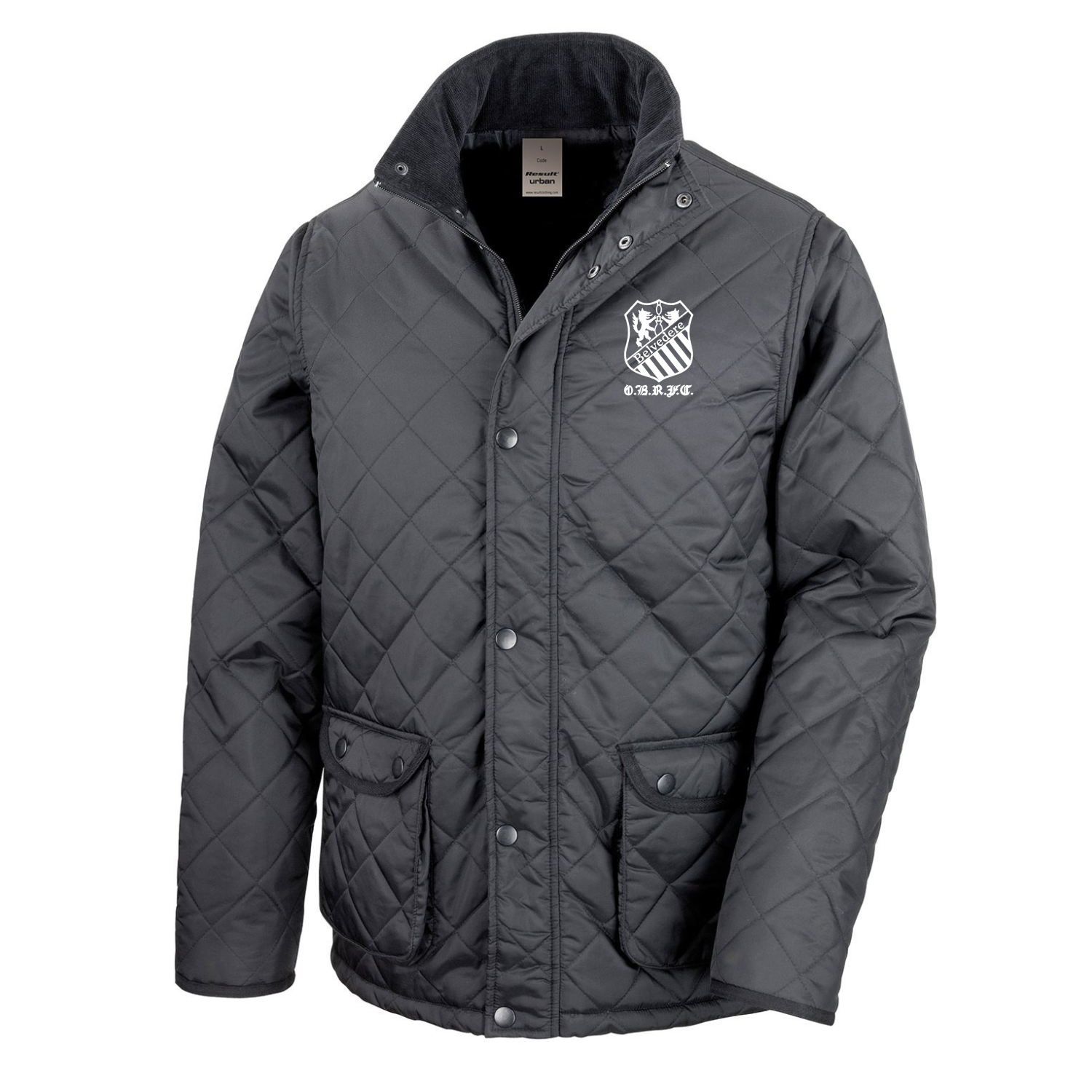 Old Belvedere Rugby Club - Quilted Jacket