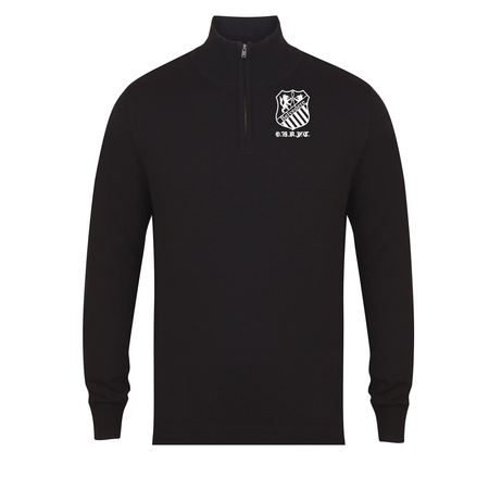 Old Belvedere Rugby Club - 1/4 Zip Cotton Jumper