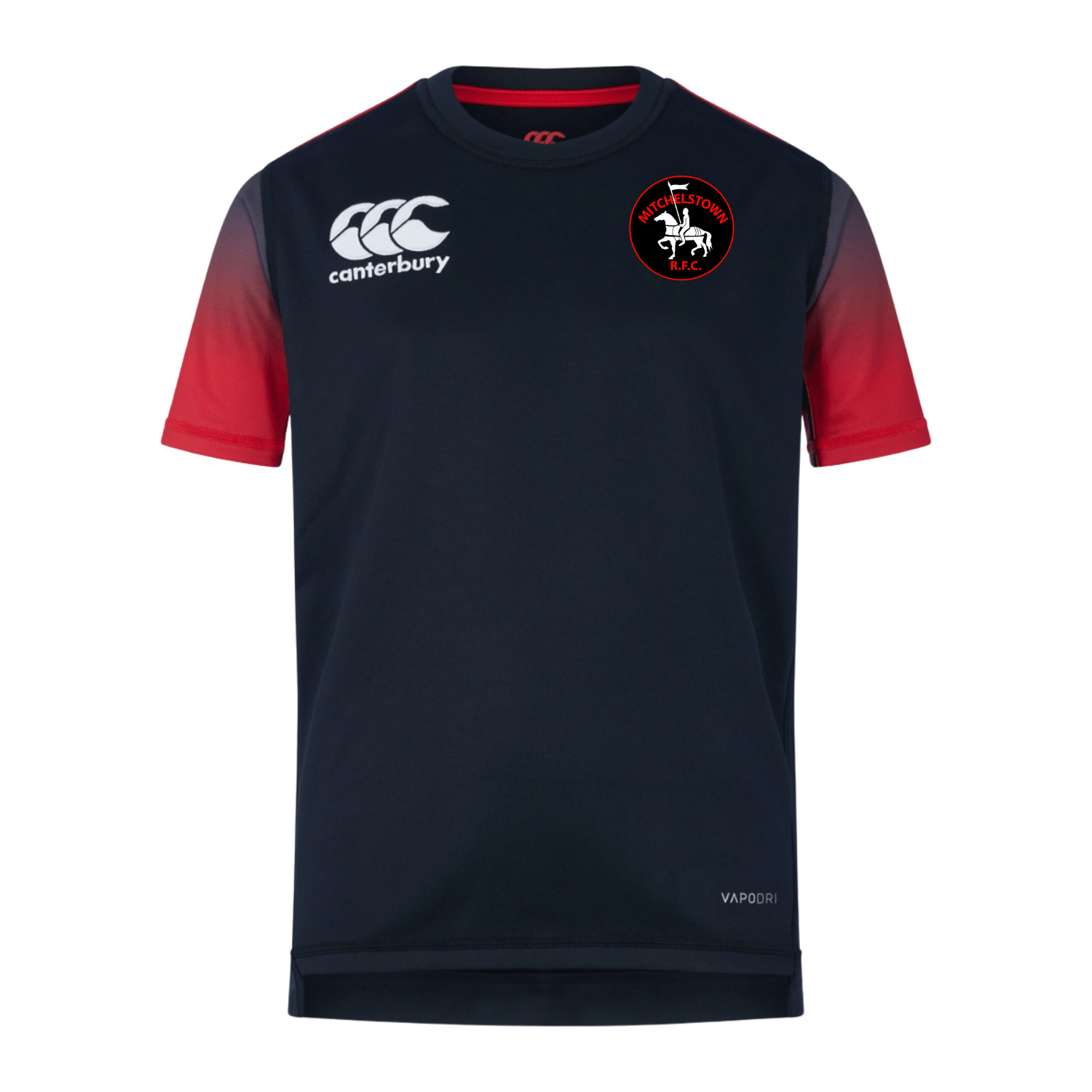 Mitchelstown Rugby Club - Club Training Jersey - Black / Red