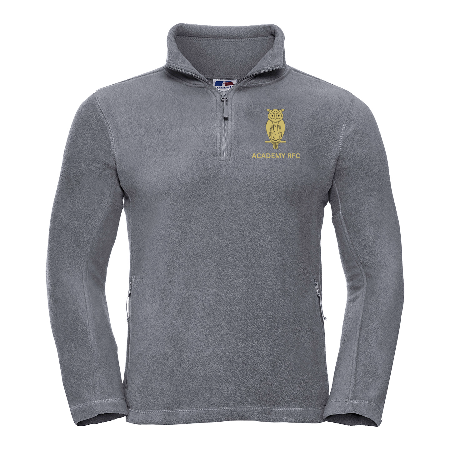 Academy Rugby Football Club ¼-zip outdoor fleece - Convoy Grey
