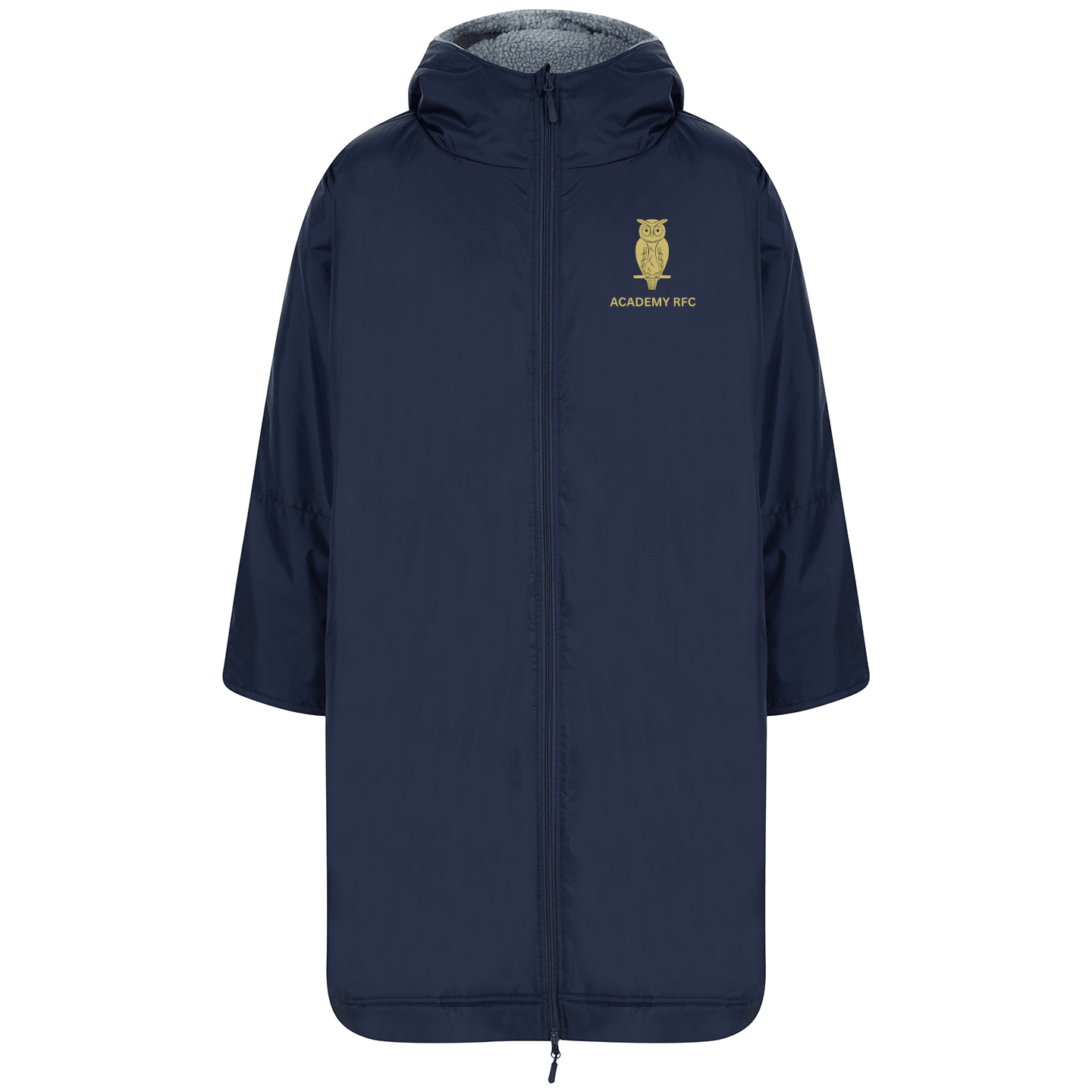 Academy Rugby Football Club All-weather robe - Navy -Stash Shop- Stash Shop