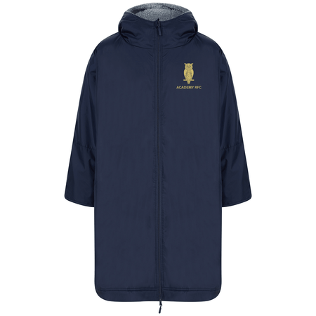 Academy Rugby Football Club All-weather robe - Navy -Stash Shop- Stash Shop
