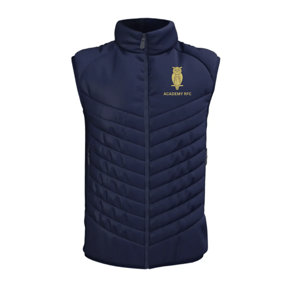 Academy Rugby Football Club - Apex Pro Gilet - Navy -Stash Shop- Stash Shop