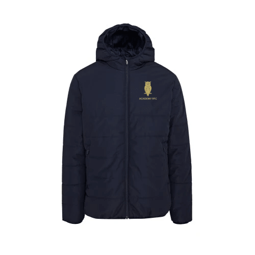 Academy Rugby Football Club - Apex Quilted Jacket - Navy -Stash Shop- Stash Shop