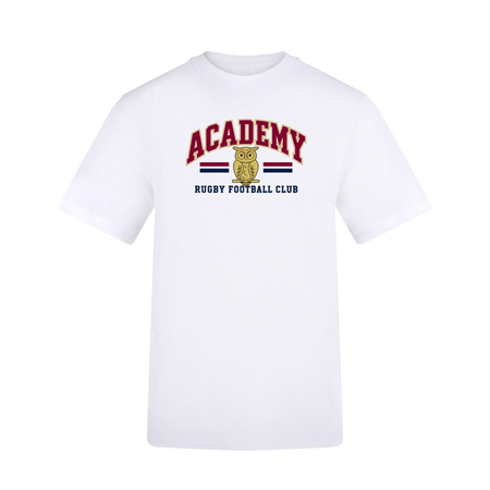 Academy Rugby Football Club The AWDis 180 T - Arctic White