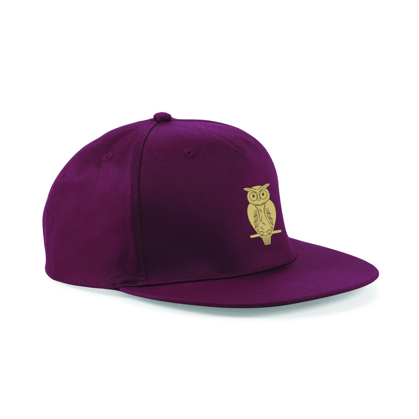 Academy Rugby Football Club 5-panel snapback rapper cap - Burgundy