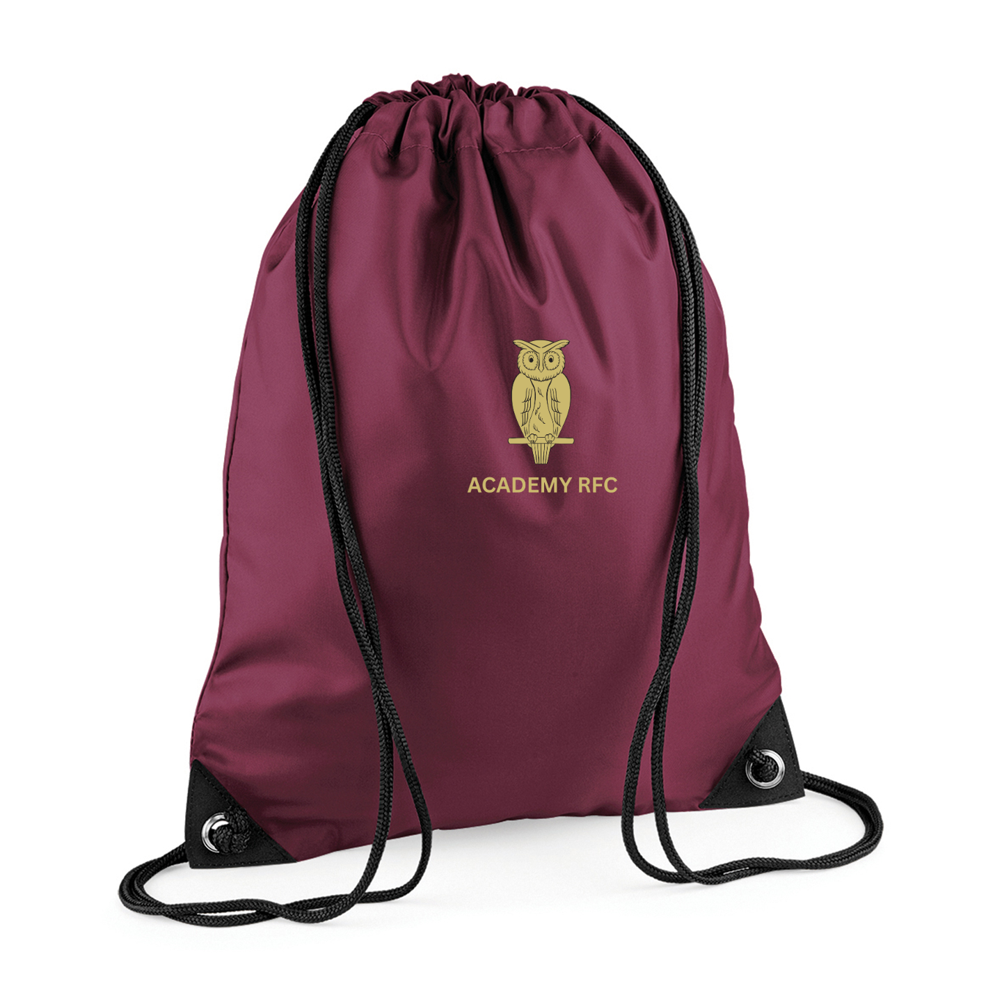 Academy Rugby Football Club Premium gymsac - Burgundy