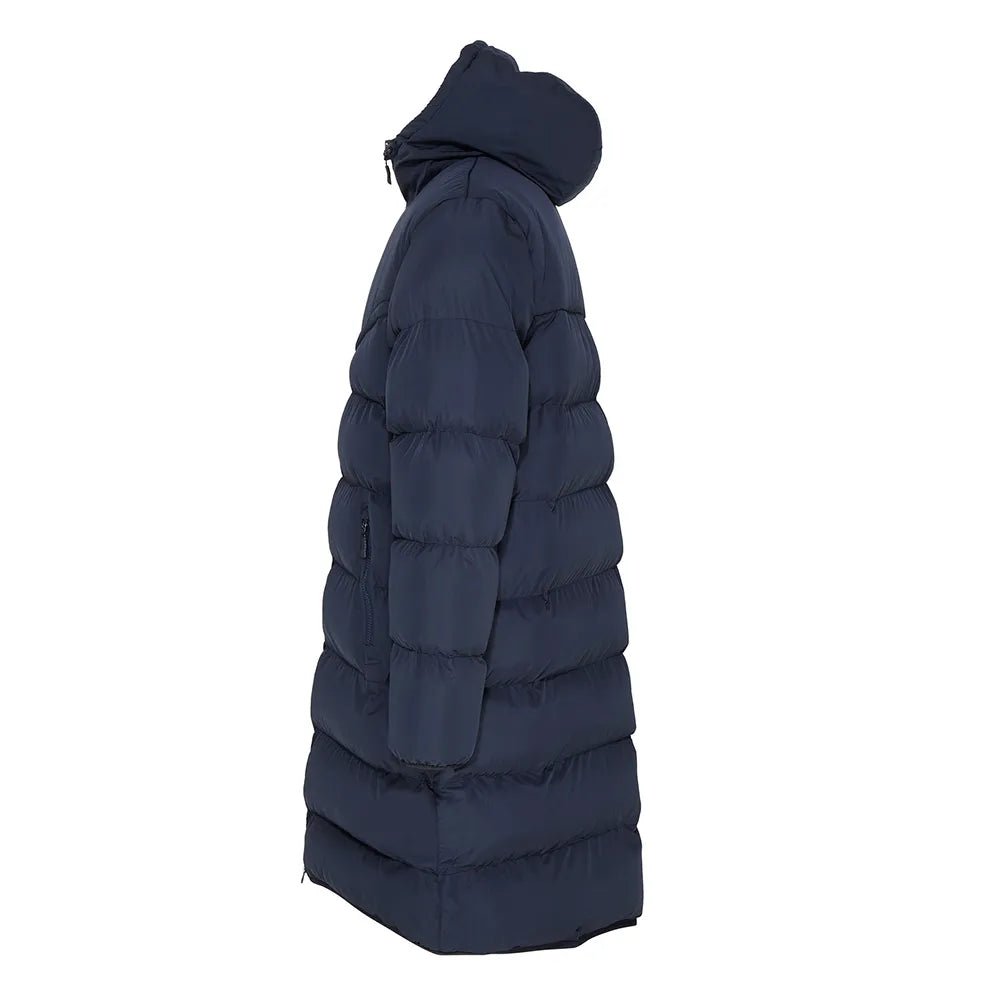 Academy Rugby Football Club - Chevron Puffer Coat - Navy -Stash Shop- Stash Shop